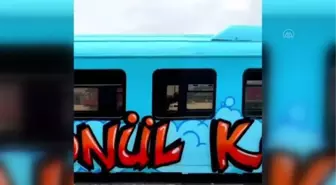 Tren vagonundan yapılan 'Gönül Köprüsü' öğrencilerin okul yolunu kısaltacak