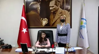 Son dakika haber | Başkan Doğan koltuğunu çocuklara devretti