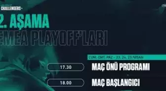 VCT Emea Challengers Playoff'larında eşleşmeler belirlendi