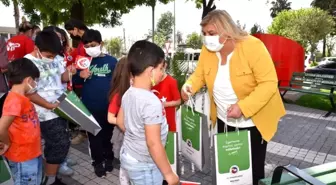 Son dakika haberi! Başkan Erdem makamı çocuklara teslim etti