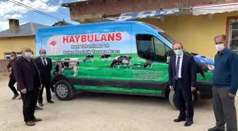 Son dakika haberleri: Bayburt'ta hayvan ambulansı 'haybulans' hizmete girdi