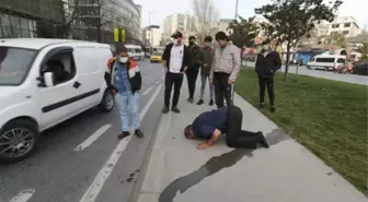 Saldırıya uğrayan kadın, kendisine çivili sopayla vurmaya çalışan adamı öldürmekten beter etti