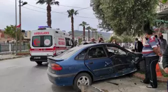 Söke'de trafik kazası: 2 yaralı