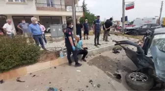 Yürekleri ağza getiren kaza! Ortalık savaş alanına döndü, 5 kişi yaralandı