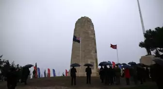 Yeni Zelanda Anıtı'nda anma töreni