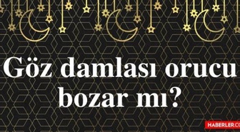 Göz damlası orucu bozar mı? Diyanet - Oruçluyken göz damlası kullanılır mı?