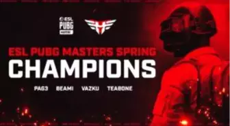 Heroic ESL PUBG Masters Spring şampiyonu oldu!