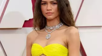 Zendaya 2021 Oscar ödül törenine 6 milyon dolarlık kolyeyle katıldı