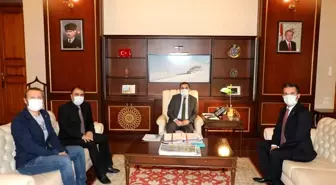 Başkan Ödül'den Vali Öksüz'e ziyaret