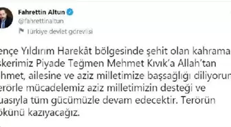 Son dakika... İletişim Başkanı Altun: Terörün kökünü kazıyacağız