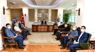 Karabük Barosu Vali Gürel'i ziyaret etti