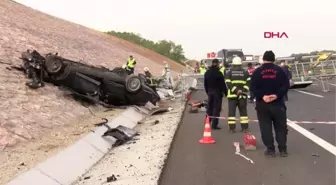 KOCAELİ KAZADA ÖLÜ SAYISI 4'E YÜKSELDİ, OTOMOBİLDE BULUNAN KİŞİLERİN KİMLİKLERİ BELLİ OLDU