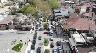 Üsküdar'da tam kapanma öncesi alışveriş yoğunluğu