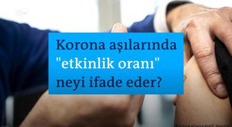 Korona aşılarında 'etkinlik oranı' neyi ifade eder?