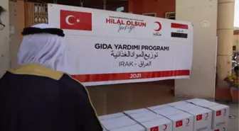 Türk Kızılaydan Musul halkına ramazanda gıda yardımı