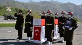 Pençe-Yıldırım operasyonlarında şehit olan asker için tören düzenlendi