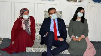 Vali Akbıyık'tan şehit ailelerine ziyaret