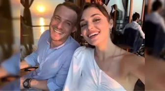 Hande Erçel ile Kerem Bürsin'den okyanus ortasında aşk