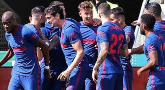 Atletico Madrid şampiyonluk yolunda Elche engelini de geçti