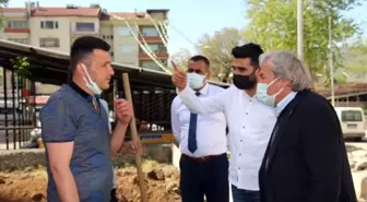 Son dakika gündem: Başkan Şahin, ilçede yapımı devam eden yatırımları inceledi