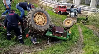 Sinop'ta devrilen traktörün altında kalan yaşlı adam hayatını kaybetti