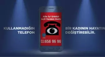 Şiddet gören kadınlara akıllı telefon hediyesi