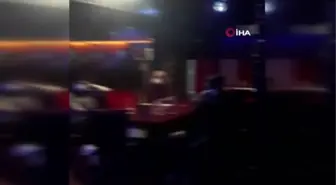 Son dakika haberleri... Diyarbakır'da eğlence yapılan mekana baskın kamerada
