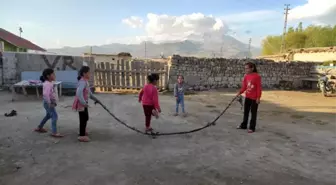 Korkusuz çocuklar sazlıkta yılan yakalıyor