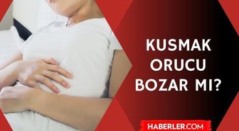 Kusmak oruç bozar mı? Diyanet'e göre istifra edince oruç bozulur mu?