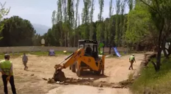 Başkan Yılmazlar, kırsalda mahalle çalışmalarını inceledi