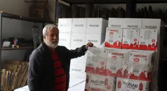 Diyarbakır'da bin 100 aileye yardım kolisi