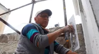 SEMA USTA, ELİNDE MALAYLA 23 YILDIR İNŞAATLARDA