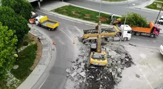 Unkapanı Kavşağı'nın yenileme çalışmalarına başlandı