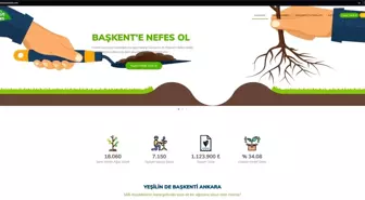 'Yeşilin Başkenti' kampanyasına yoğun ilgi