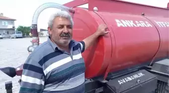 Ankara Büyükşehir Belediyesinden Beypazarı'na su tankı hibe edildi