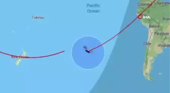 Çin roketinin enkazı atmosferde yandı, parçalar Hint okyanusuna düştü