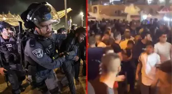 Son Dakika! İsrail, Şam Kapısı'nda Filistinlilere müdahale etti: 64 yaralı