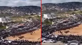 Binlerce Filistinli Mescid-i Aksa'yı korumak için yürüyüşe geçti