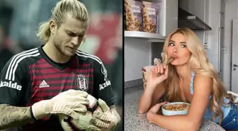 Loris Karius'un eski aşkı Instagram'da paylaştığı üstsüz fotoğrafla sosyal medyayı salladı