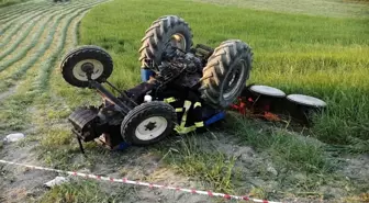 Son dakika! Manisa'da traktör devrildi: 1 ölü