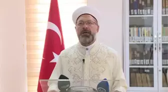 Diyanet İşleri Başkanı Erbaş, tüm Müslümanları ve insanlığı Mescid-i Aksa ile Kudüs'e sahip çıkmaya davet etti (1)