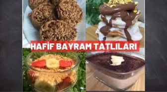 Hafif bayram tatlıları! Pratik ve sağlıklı 4 bayram tatlısı