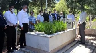 Kahta'da bayram öncesi şehit mezarlarına ziyaret