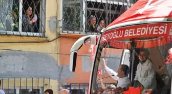 Beyoğlu'nda bayram coşkusu