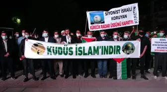 Muş'ta İsrail zulmü protesto edildi