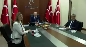 AK Parti heyeti, HÜDA PAR heyeti ile video konferans aracılığıyla bayramlaştı