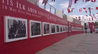 16 Mayıs İlk Adım Sergisi Galata Rıhtımı'nda açıldı