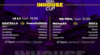 BBL Inhouse Cup turnuvası finalinin adı belli oldu!