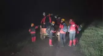 Gürle Dağı'ndan atlayış yaptıktan sonra gözden kaybolan amatör paraşütçünün cesedine ulaşıldı