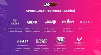 GGCorp Spring 2021 takvimi belli oldu!